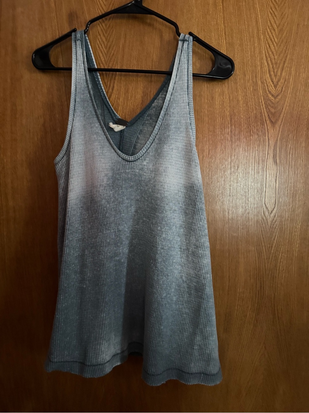 Free People We The Free (Kitten) Waffle Knit Tank Size Large